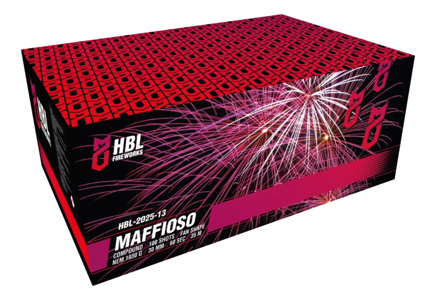 Maffioso - 100 shots - 30 mm - Fan Shape