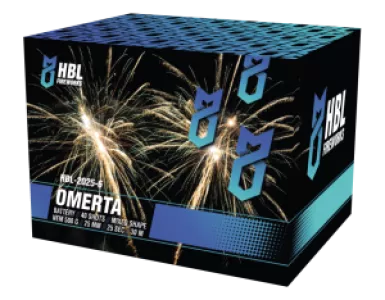 Omerta - 40 Shots - 25MM - Mixed Shape