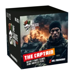 The Captain - 25 Shots - 20MM - I-Shape - We Salute You