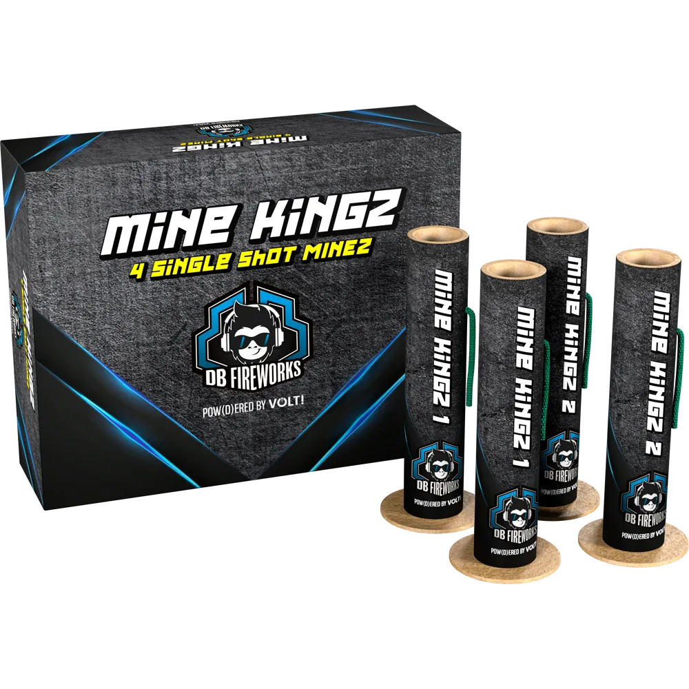 Mine Kingz 4St. - HBL Fireworks