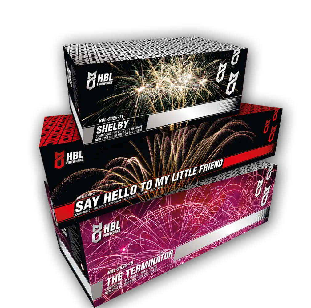 Combideal 2 - 'Hardline Combo' - Terminator | Shelby | Say Hello To My Little Friend - HBL Fireworks