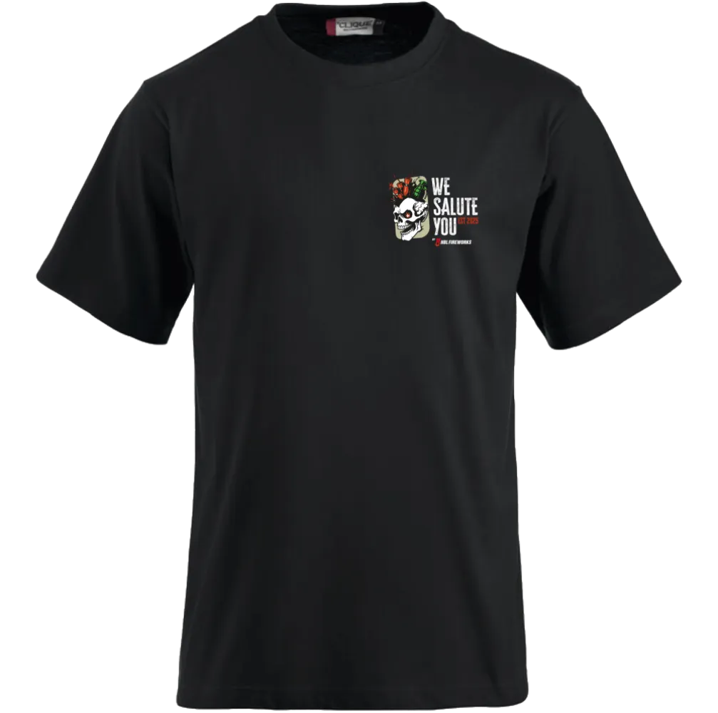 T-Shirt We Salute You by HBL - HBL Fireworks